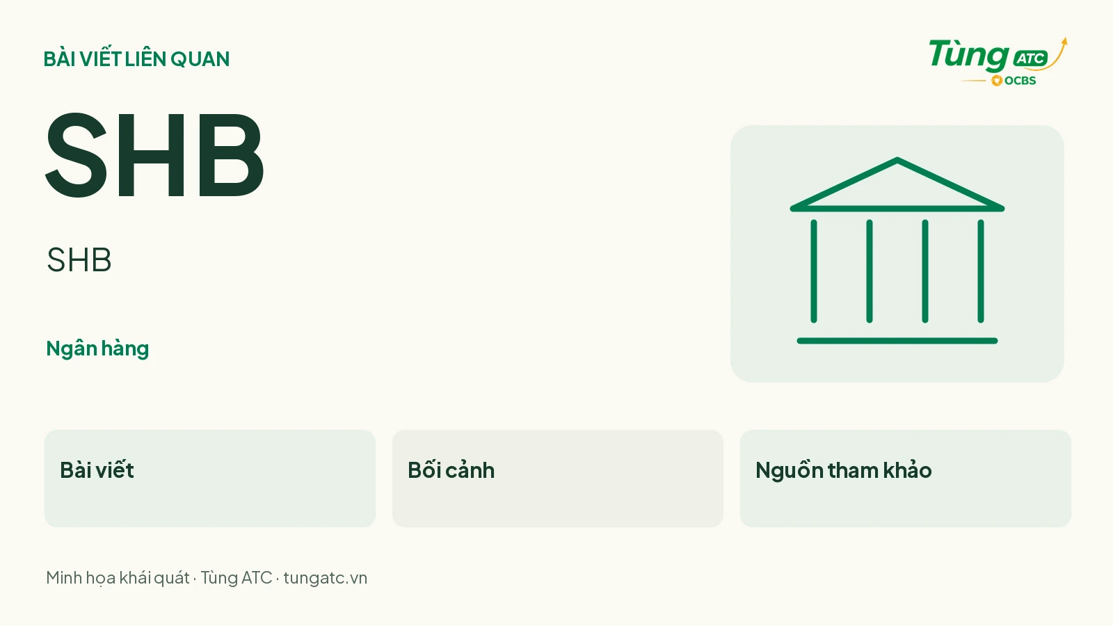 SHB — SHB: ngân hàng; bài viết và bối cảnh liên quan. Minh họa khái quát của Tùng ATC.